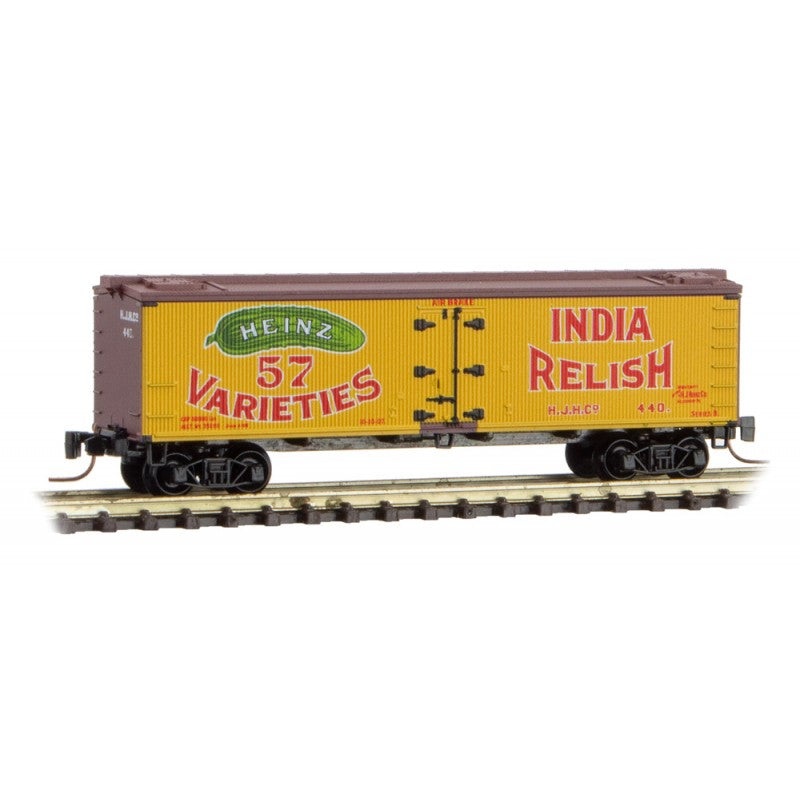 Micro-Trains 51800650 Z Heinz Series #3 40′ Wood Sheathed Ice Reefer #440 LN/Box