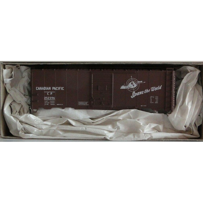 Accurail 3523 HO Canadian Pacific 40 Steel Boxcar #252396 Kit