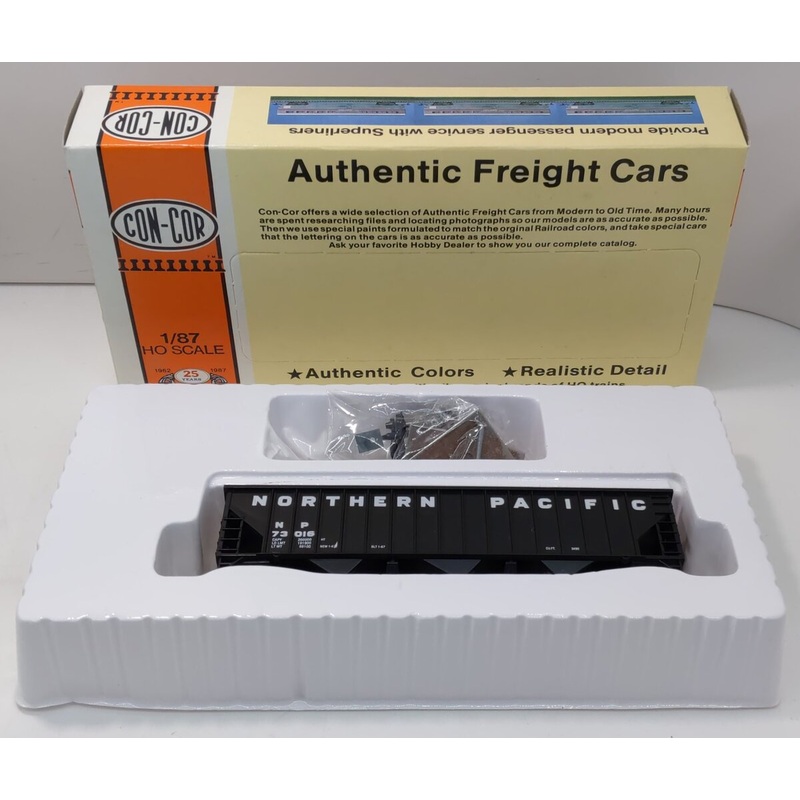 Con-Cor 0001-009362 HO Northern Pacific 100 Ton 15P Coal Hopper # 73016 Kit