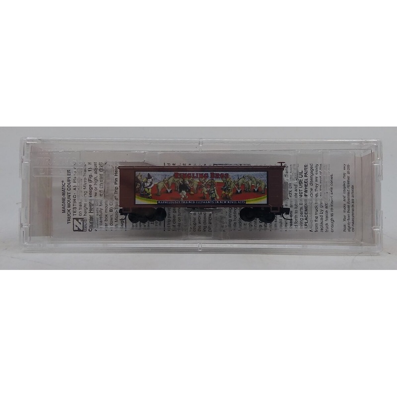 Micro-Trains 51500611 Z Ringling Bros 40′ Double Sheathed Wood Box Car #11 LN/Box