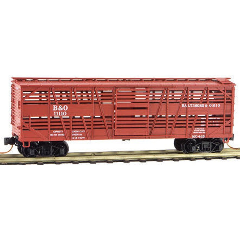 Micro-Trains 52000201 Z Baltimore & Ohio 40′ Stock Car #11110 LN/Box