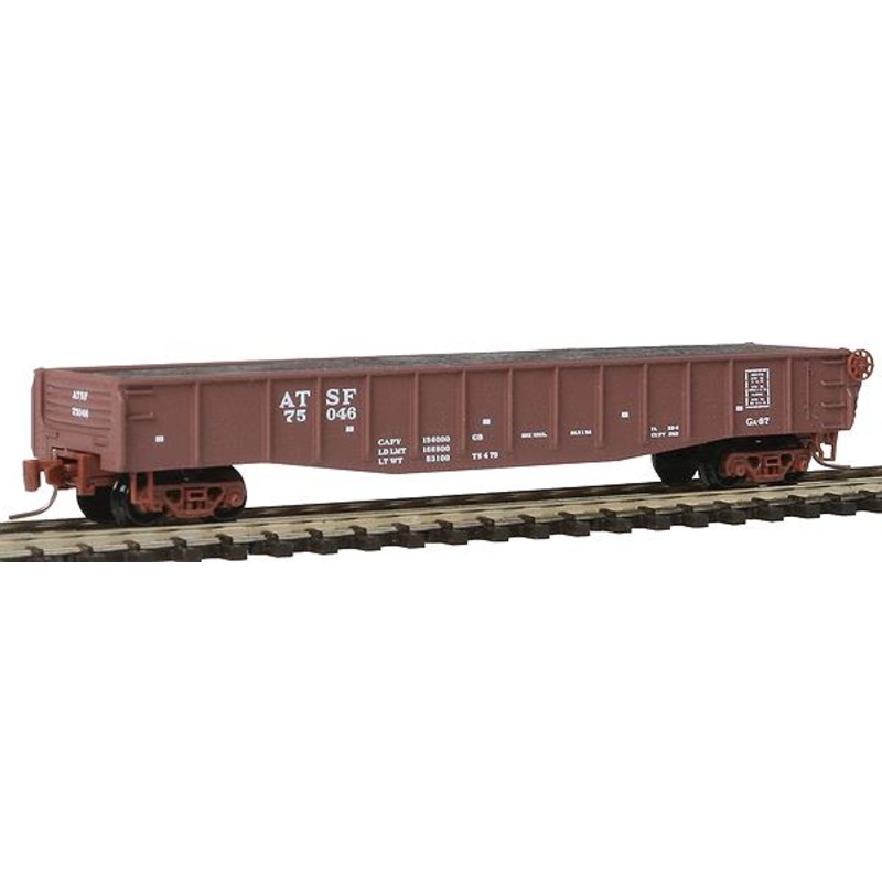 Micro-Trains 52200232 Z ATSF 50′ Fishbelly Sides Gondola w/Load #75046 LN/Box