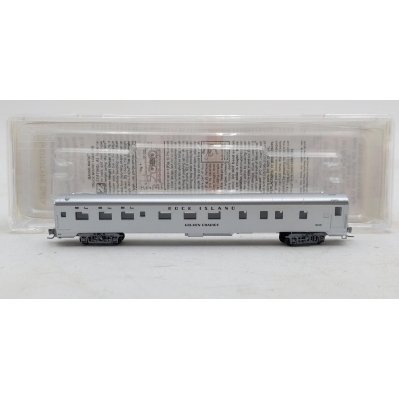 Micro-Trains 55000080 Z RI 83′ Lightweight Smoothside Sleeper Car #606 EX/Box