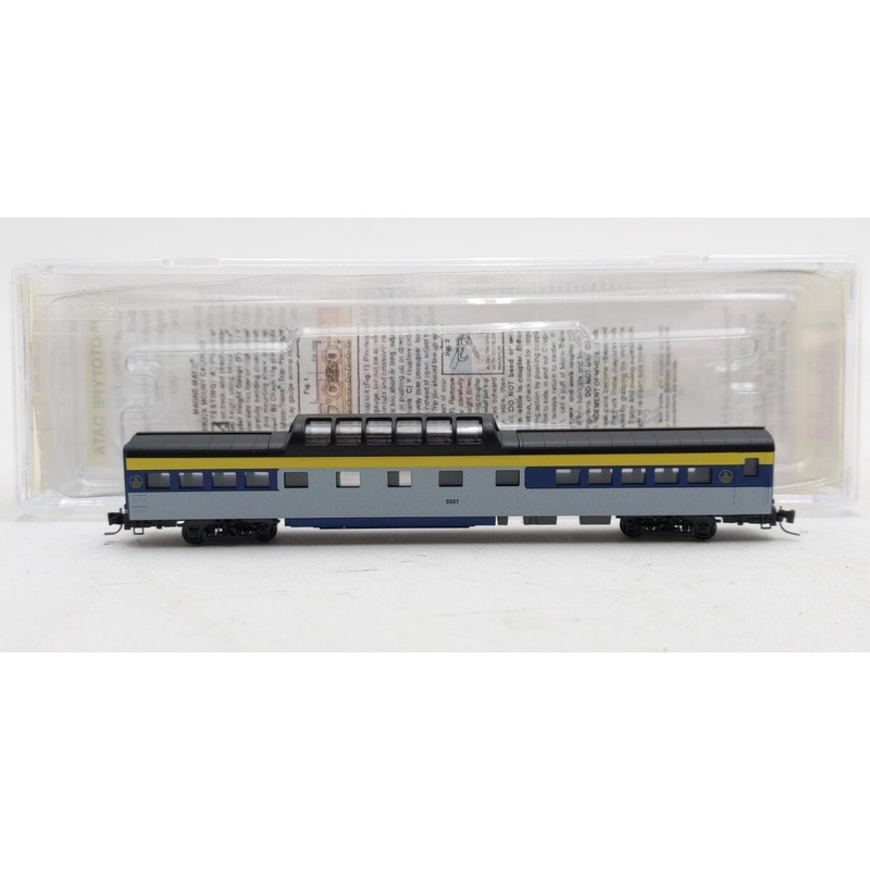 Micro-Trains 55100130 Z Baltimore & Ohio 83′ Lightweight Smoothside Dome Car EX/Box