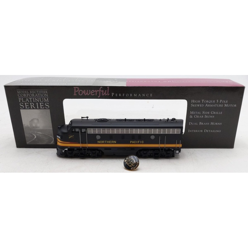 MRC cb123 HO Northern Pacific NP F7A Diesel Locomotive #6015A LN/Box