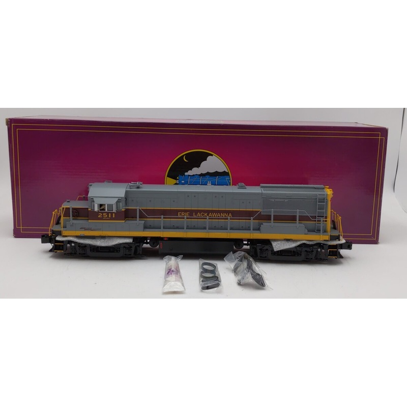 MTH 20-21041-1 O Erie Lackawanna U25B Diesel Engine w/PS3 #2511 LN/Box