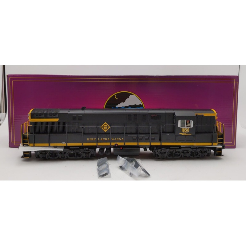 MTH 20-21683-1 O Erie Lackawanna FM Train Master Diesel Engine #1850 w/ PS3 NIB