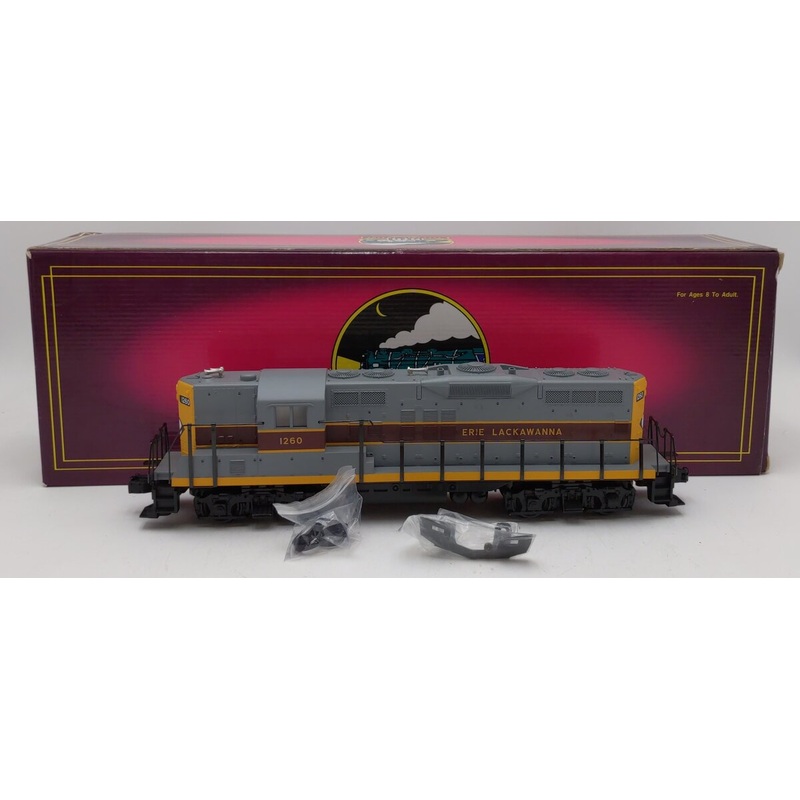MTH 20-2173-1 Erie-Lackawanna EMD GP-9 Diesel Engine w/PS1 #1260 LN/Box