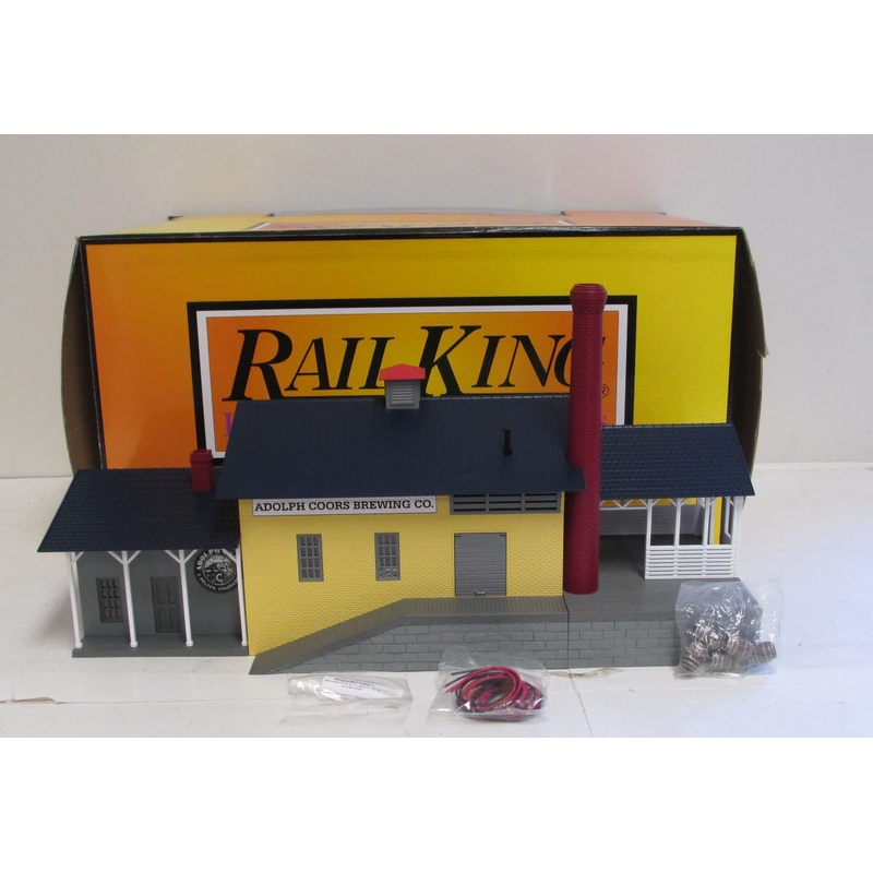 MTH 30-90220 Coors Brewery w/Operating Smoke LN/Box