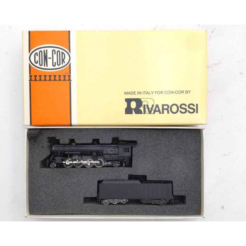 Rivarossi 9257 N Scale Undecorated Heavy and Light Mikado w/Long-Distance Tender EX/Box