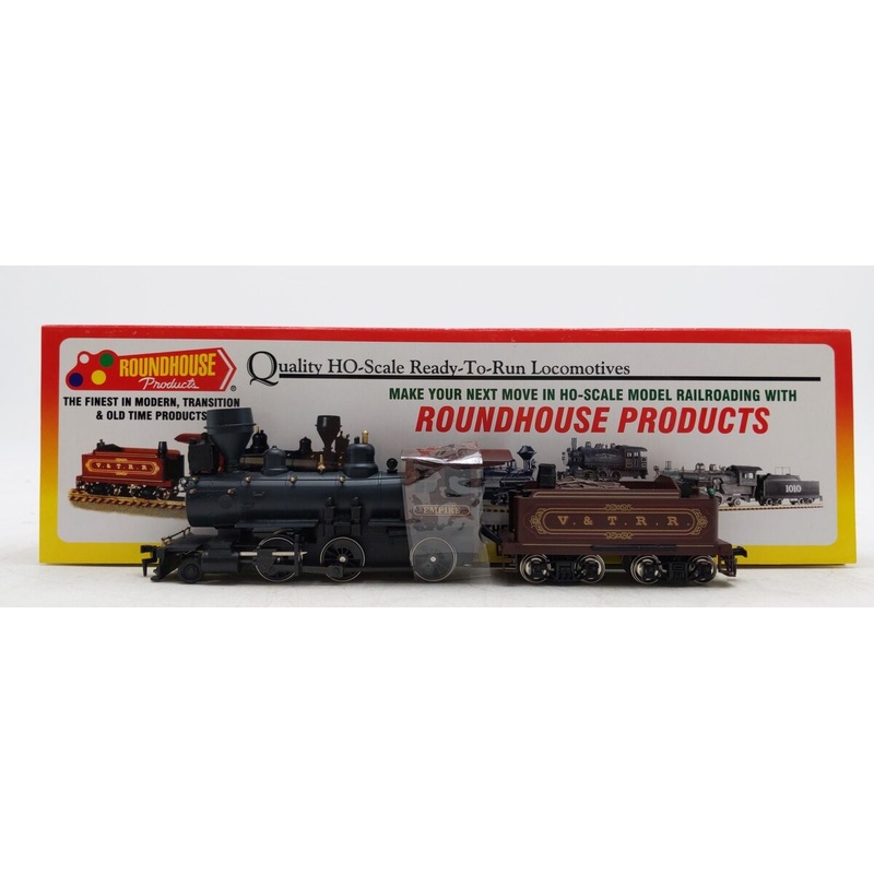 Roundhouse 292 HO Virginia & Truckee Empire R-T-R Old Time 2-6-0 Mogul Steam En NIB