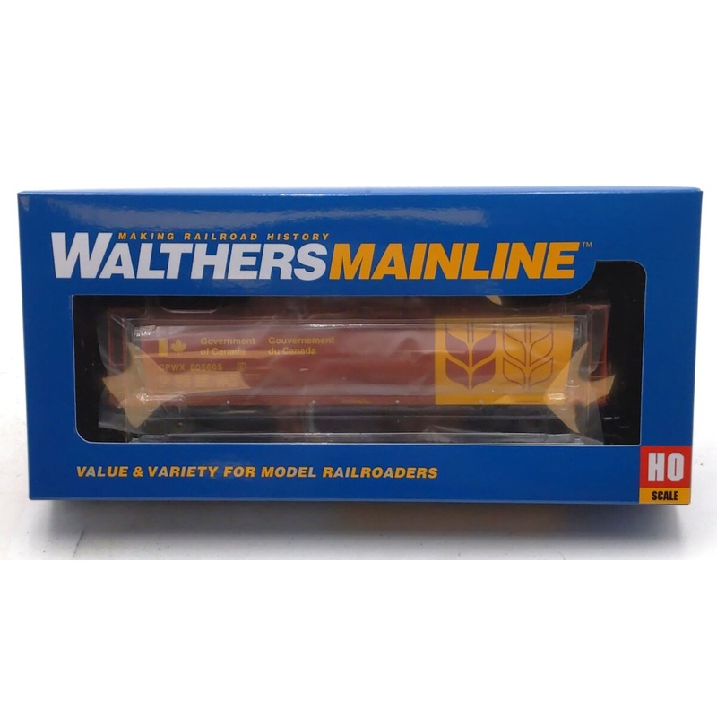 Walthers 910-7341 HO Scale Canadian Wheat Board 59′ Cylindrical Hopper #605665 NIB