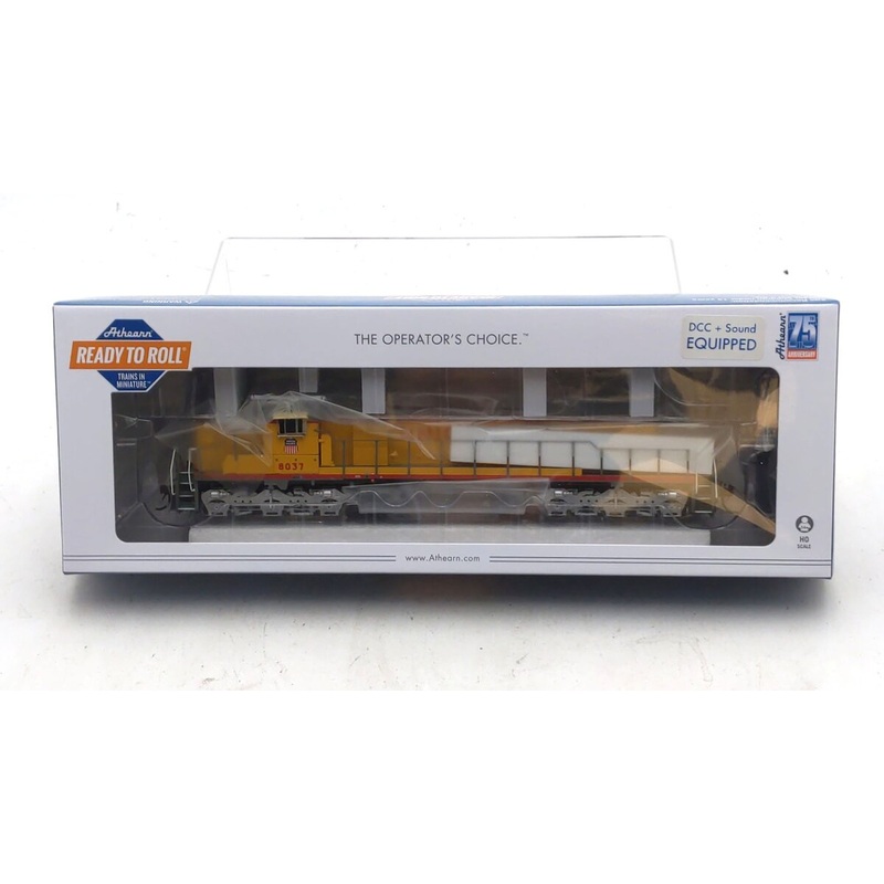 Athearn 72104 HO Scale Union Pacific SD40-2 Diesel Engine w/DCC & Sound #8037 NIB