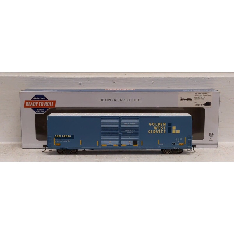 Athearn 87177 HO SSW/Ex-GWS FMC 60′ DD Hi-Cube RTR Boxcar #62630 LN/Box