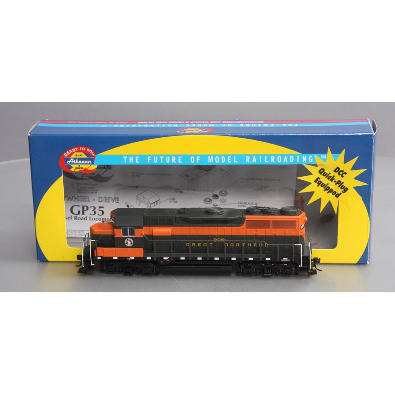 Athearn 91727 HO Scale Great Northern GP35 Diesel Locomotive #3019 LN/Box