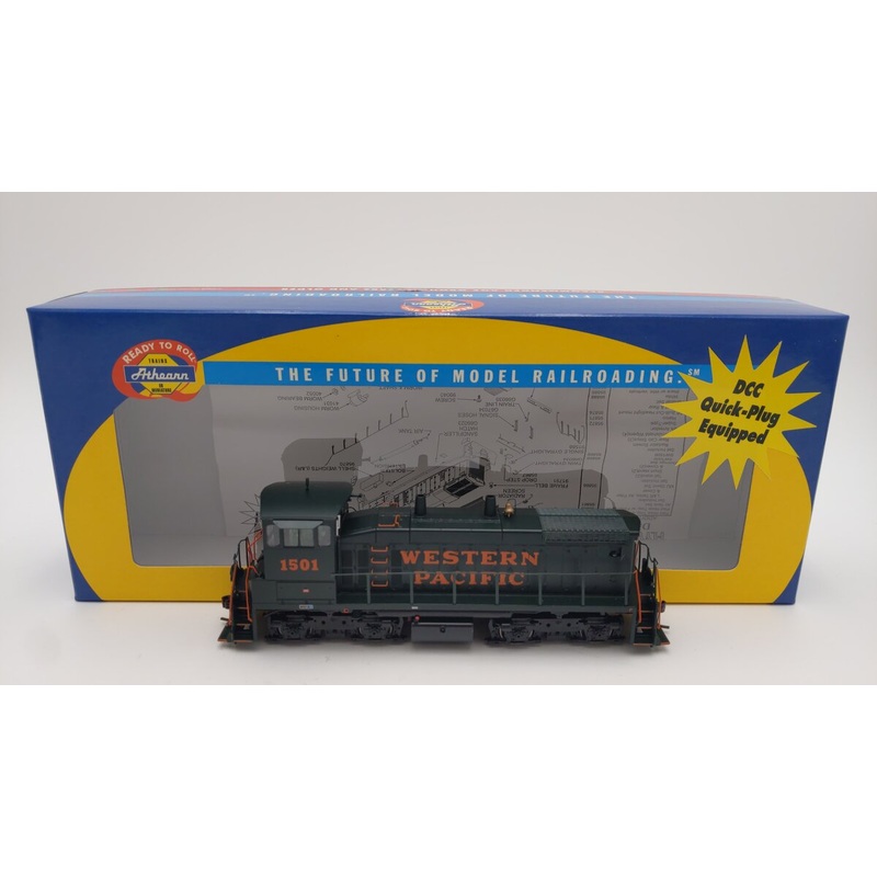 Athearn 95852 HO Western Pacific SW1500 Diesel Locomotive #1501 EX/Box