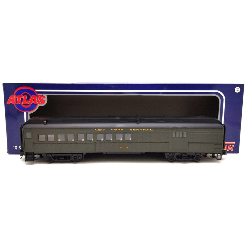 Atlas 2001207-2 O Gauge New York Central 60′ Combine Car #2772 (3-Rail) NIB