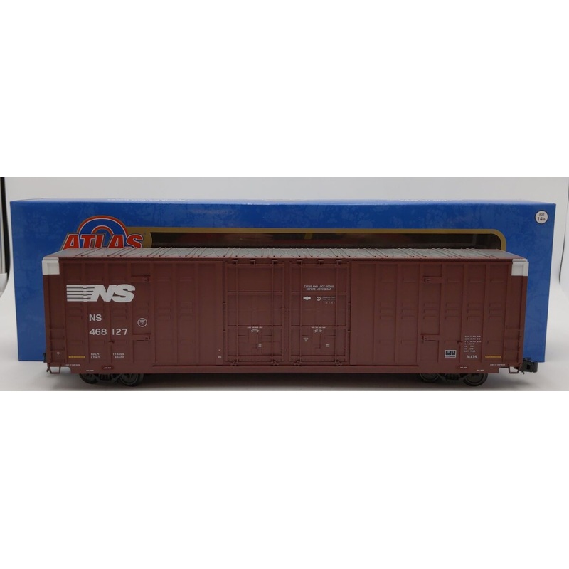 Atlas 3001451-1 O Scale Norfolk Southern Berwick 60′ Hy-Cube Boxcar #468127 NIB