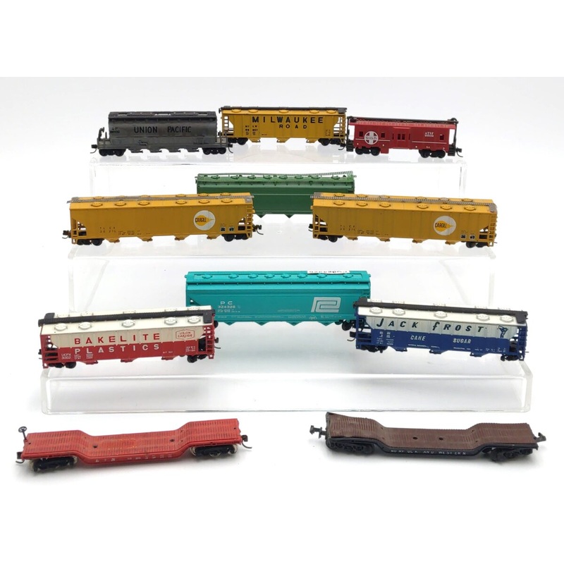 Atlas & Others N Scale Assorted Freight Cars [11] VG