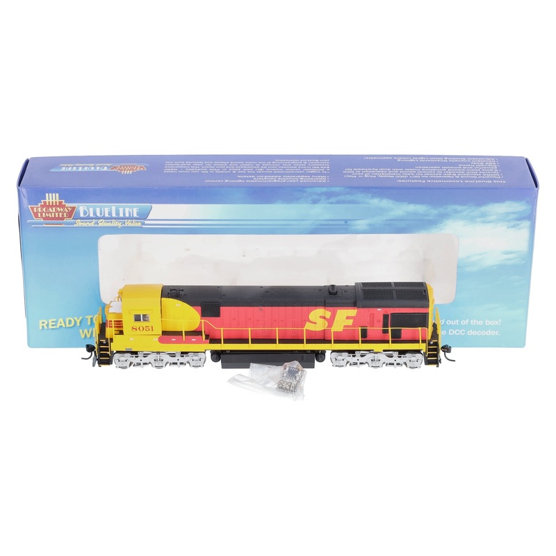 Broadway Limited 5043 HO Scale Atchison Topeka Santa Fe GE C30-7 Diesel #8051 LN/Box