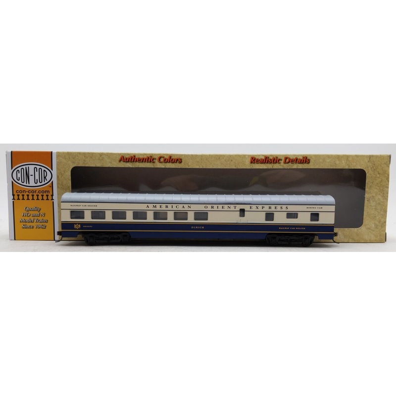 Con-Cor 0001-094731 HO American Orient Express ‘Zurich’ 72ft Pass. Diner Car NIB