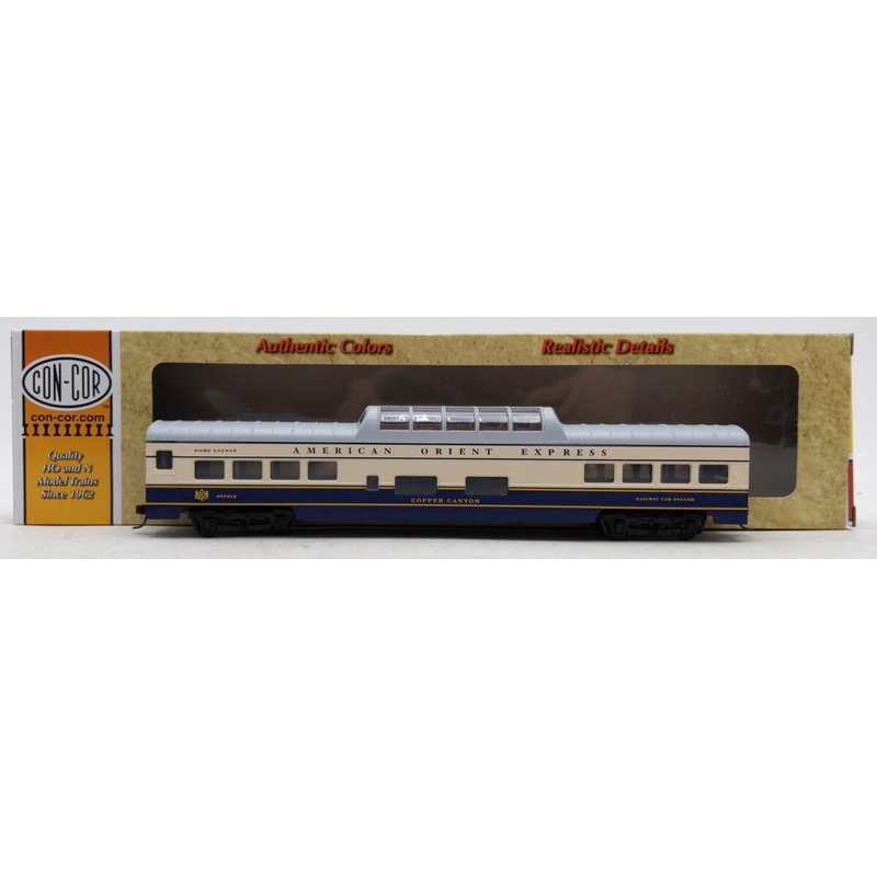 Con-Cor 0001-094721-1 HO AOEX Copper Canyon 72′ Passenger Dome Car NIB