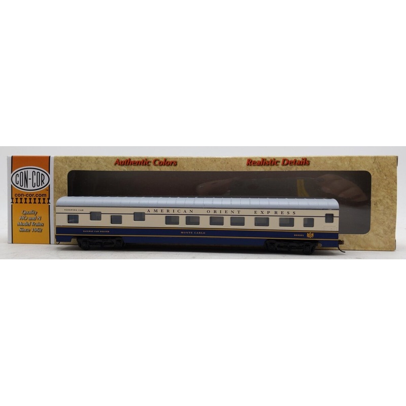 Con-Cor 0001-094727-2 HO AOEX Monte Carlo 72′ Passenger Sleep Car NIB