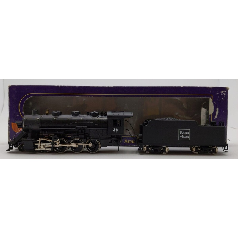 IHC M9504 HO Scale Boston & Maine 2-8-0 Consolidation Steam Loco & Tender LN/Box
