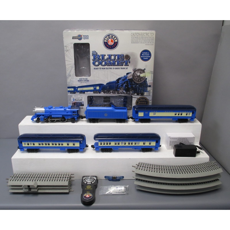 Lionel 1923070 O Gauge Blue Comet LionChief  Steam Train Set with Bluetooth LN/Box