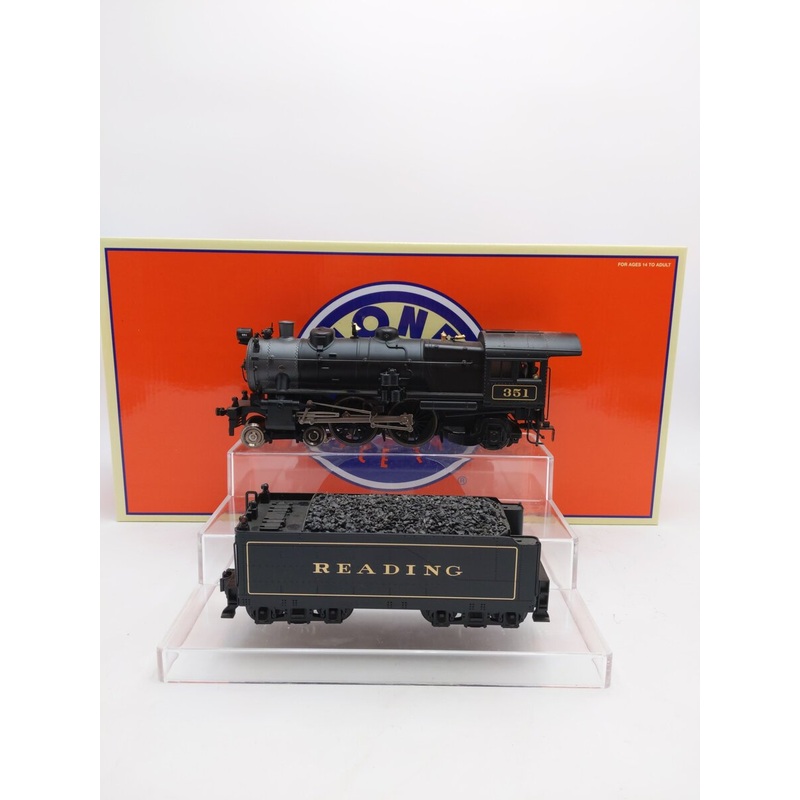 Lionel 6-11232 O Gauge Reading 4-4-2 Atlantic Steam Locomotive & Tender #351 EX/Box