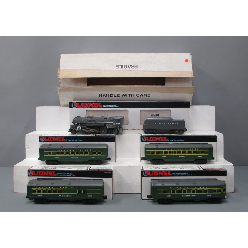 Lionel 6-11712 O Gauge Great Lakes Express Steam Train Set EX/Box