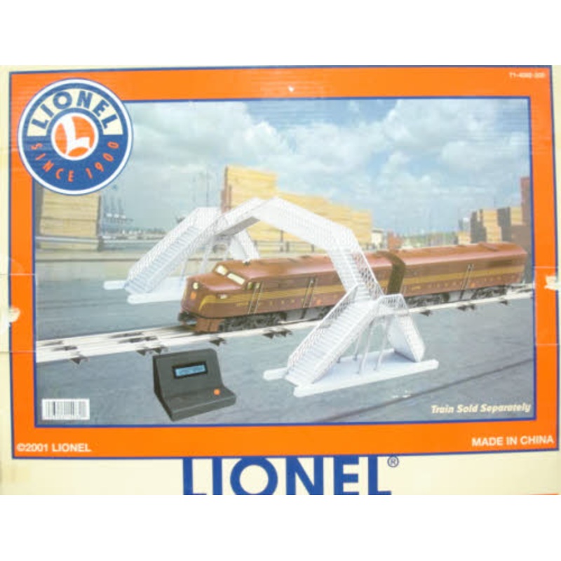 Lionel 6-14082 Pedestrian Walkover with Speed Sensor EX/Box