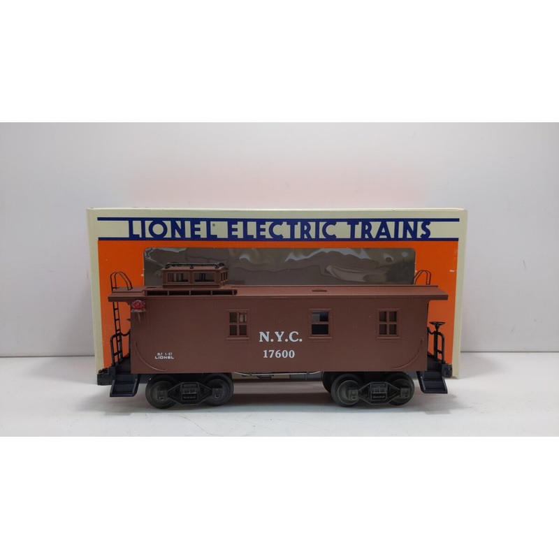 Lionel 6-17600 O Gauge New York Central Woodside Illuminated Caboose #17600 LN/Box