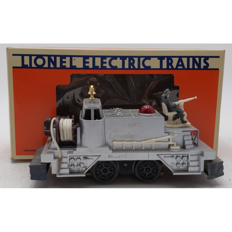 Lionel 6-18411 O Gauge Canadian Pacific Fire Fighter Car LN/Box