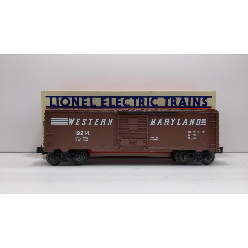 Lionel 6-19214 O Gauge Western Maryland Boxcar #19214 LN/Box