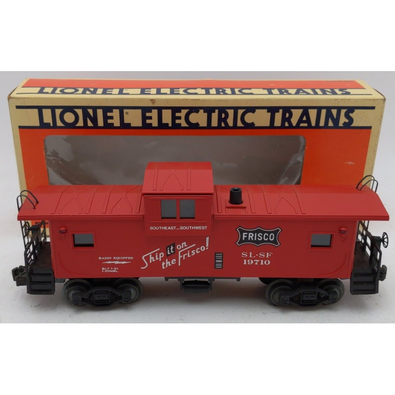 Lionel 6-19710 O Gauge Frisco Extended Vision Caboose with Smoke #19710 EX/Box