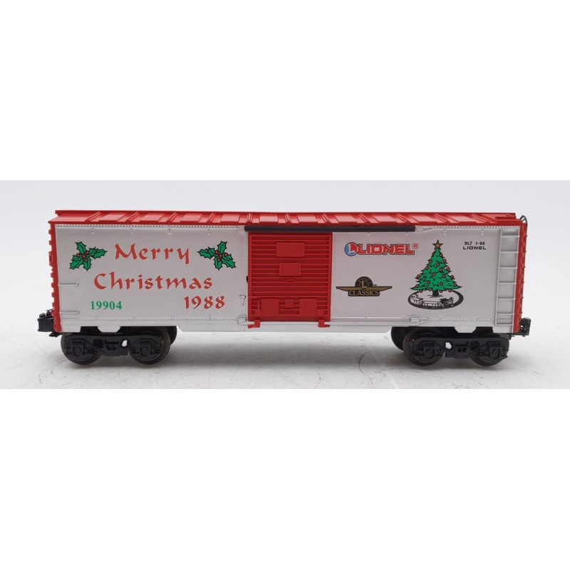 Lionel 6-19904 O Gauge 1988 Christmas Boxcar EX