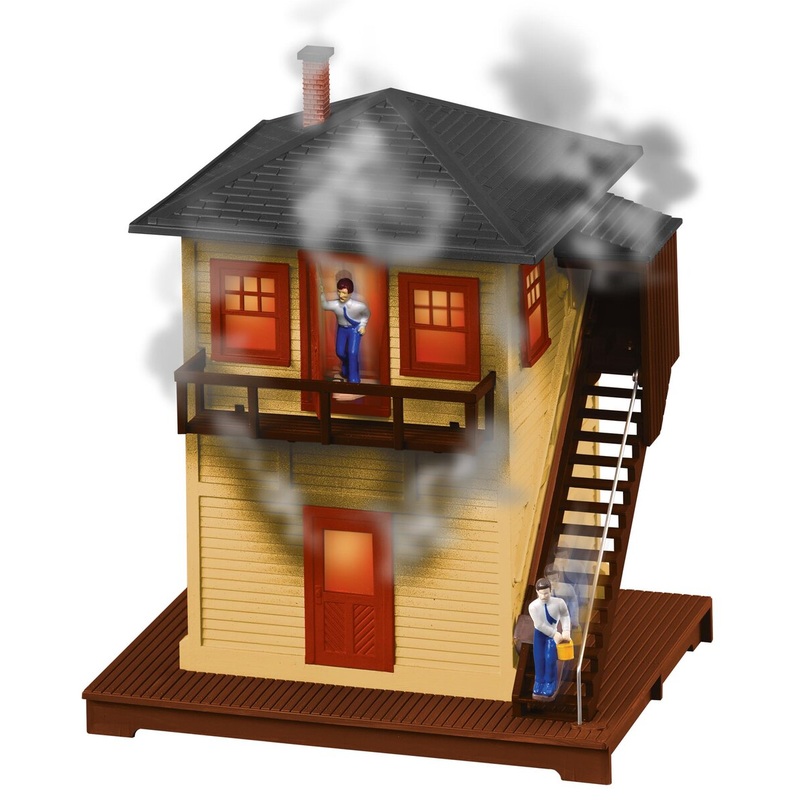 Lionel 6-37960 Burning Switch Tower LN/Box