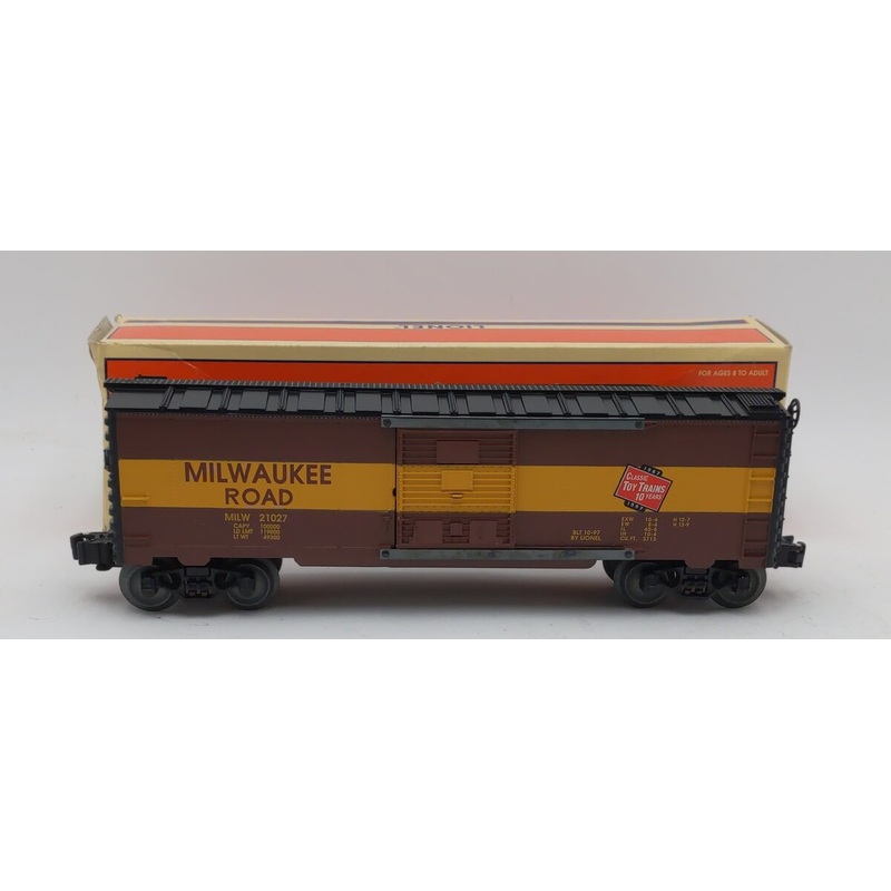 Lionel 6-52126 O Gauge CTT 10th Anniversary Milwaukee Road Boxcar #21027 LN/Box