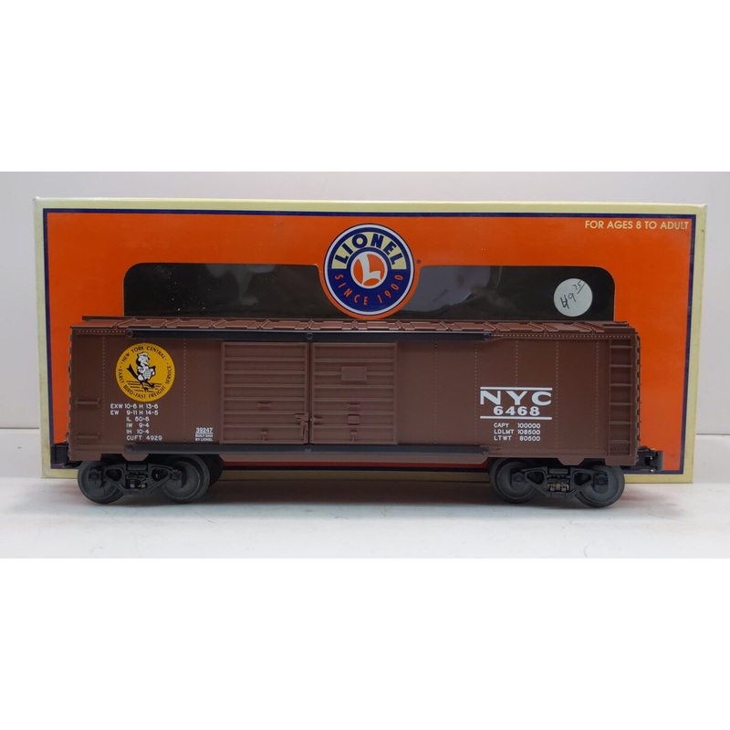 Lionel 6-39247 O Gauge Archive Collection New York Central Box Car #6468 LN/Box