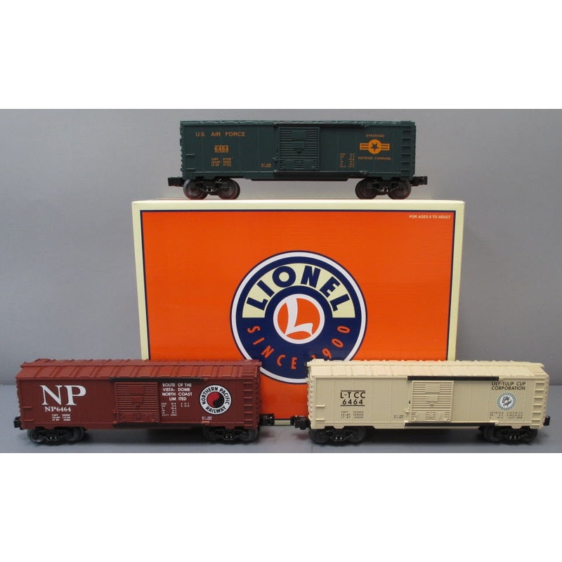 Lionel 6-39273 O Archive Collection #6464 Boxcars (Set of 3) EX/Box