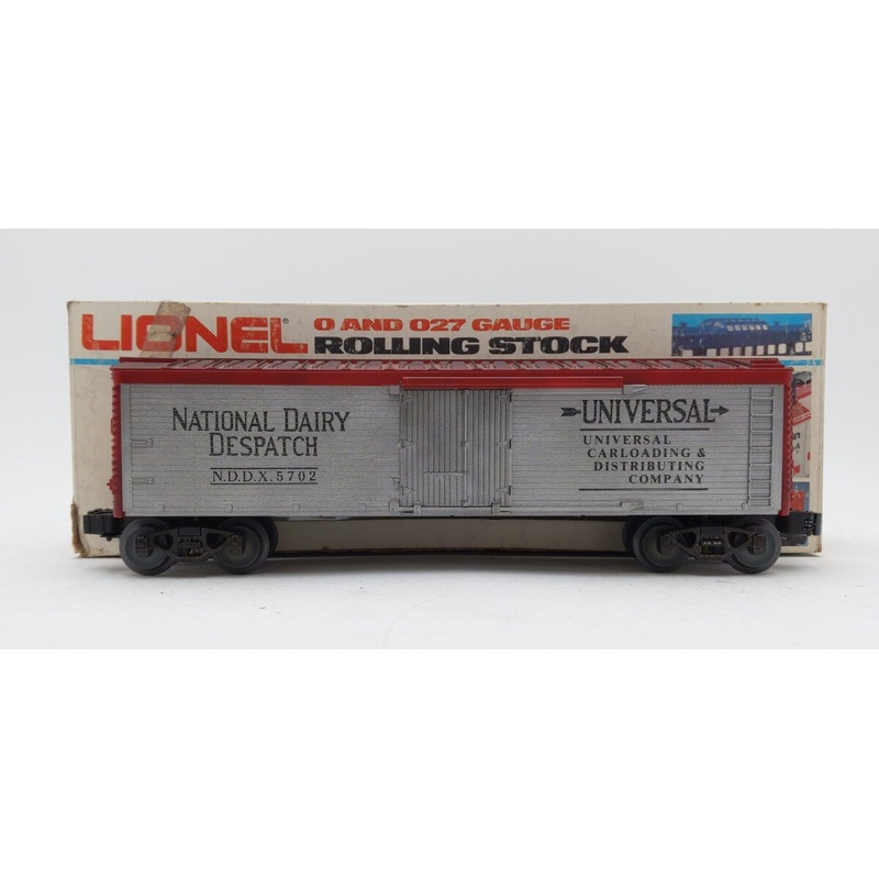 Lionel 6-5702 O Gauge National Dairy Despatch Reefer Car EX/Box