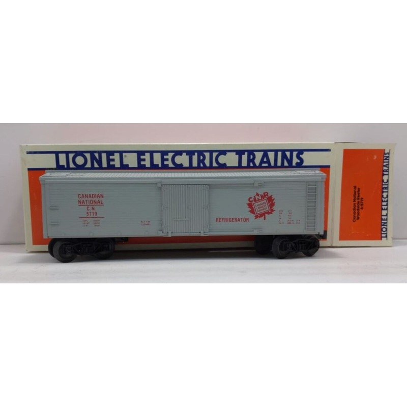 Lionel 6-5719 O Gauge Canadian National Woodside Reefer Car #5719 LN/Box