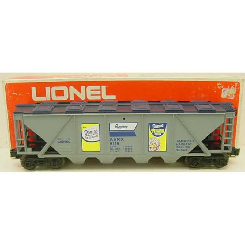 Lionel 6-9116 O Gauge Domino Sugar 4-Bay Hopper #9116 LN/Box