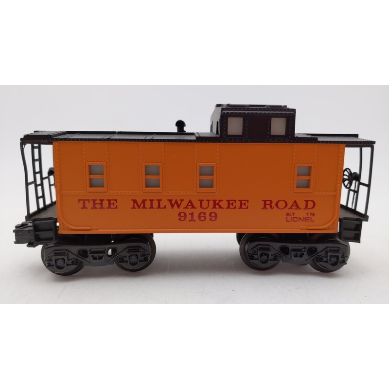 Lionel 6-9169 O Gauge Milwaukee Road Illuminated Caboose EX