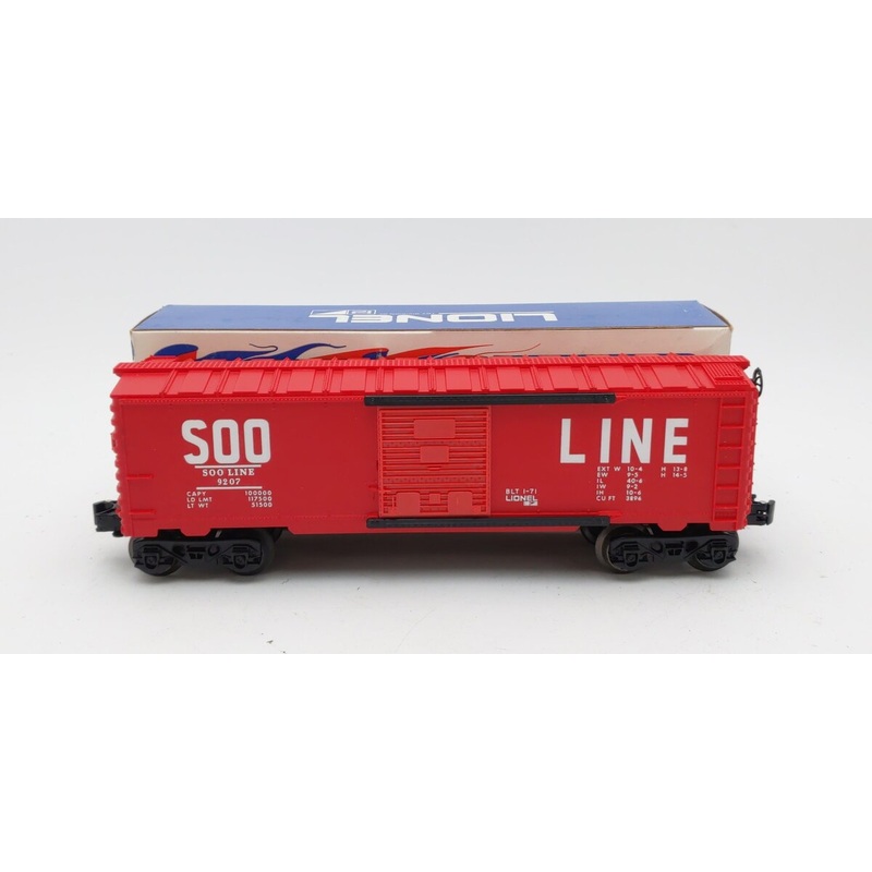 Lionel 6-9207 O Gauge Soo Line Boxcar VG/Box