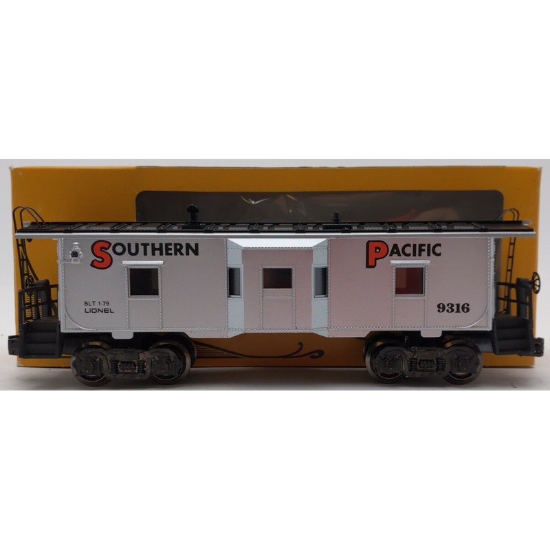 Lionel 6-9316 O Gauge Southern Pacific Bay Window Caboose EX/Box