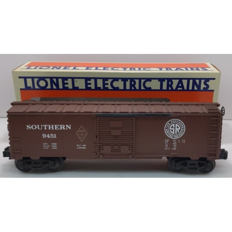 Lionel 6-9451 O Gauge Southern Railway Famous American Railroad Boxcar #9451 LN/Box