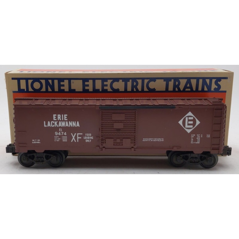 Lionel 6-9474 O Gauge Erie Lackawanna Boxcar LN/Box