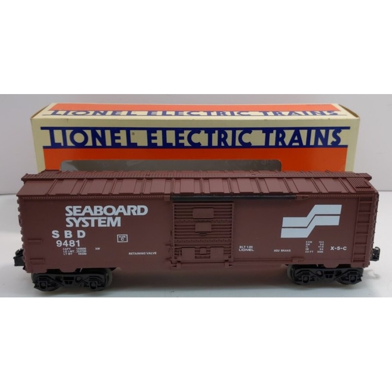 Lionel 6-9481 O Gauge Seaboard System Boxcar EX/Box